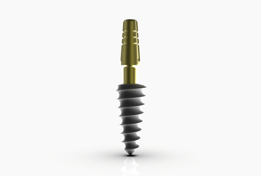 Dental One-Piece Bendable Implant Immediate Load