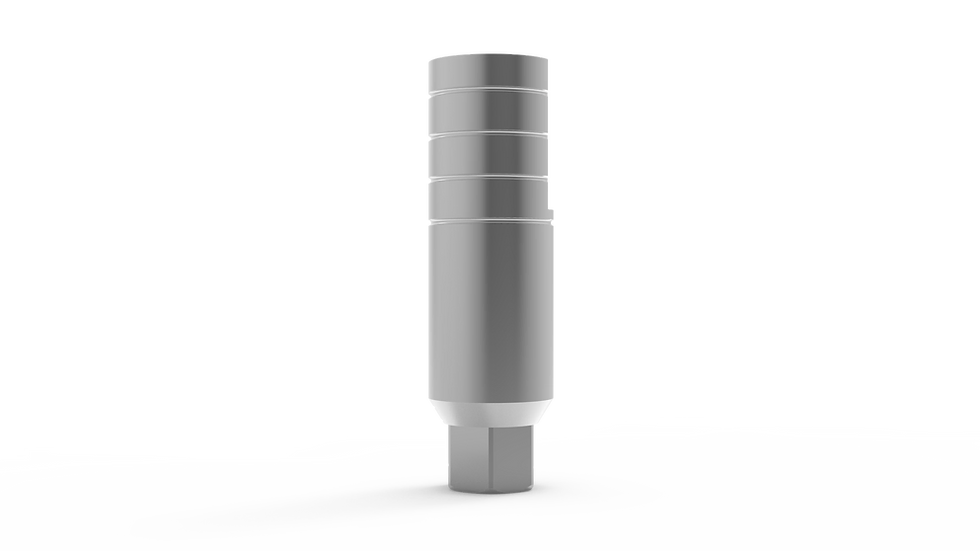 Ø3.0 Slim 9mm Straight Abutment + Slim Screw - Internal Hex 2.1
