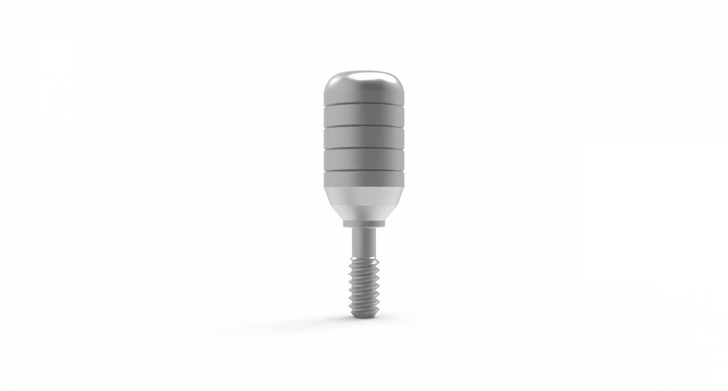 Tapa de Cicatrización Plataforma Delgada de Titanio - Conexión 2.1