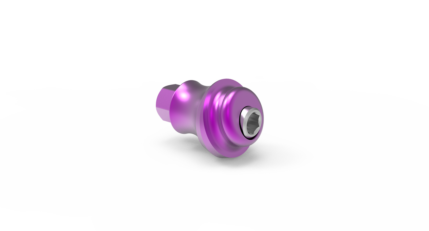 Angled Click-Loc Attachment + Screw Regular Platform - 2.42 Connection