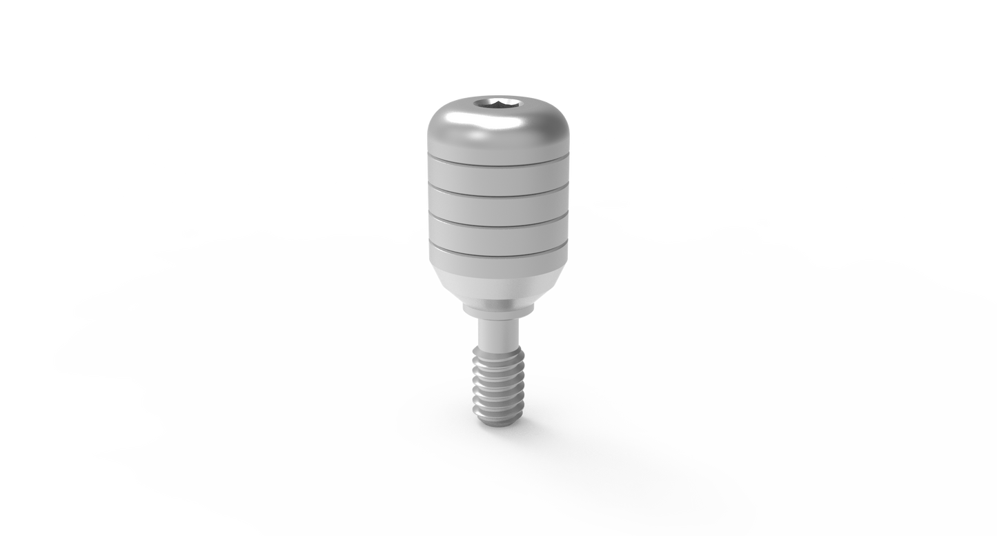 Healing Cap Titanium Regular Platform - 2.42 Connection