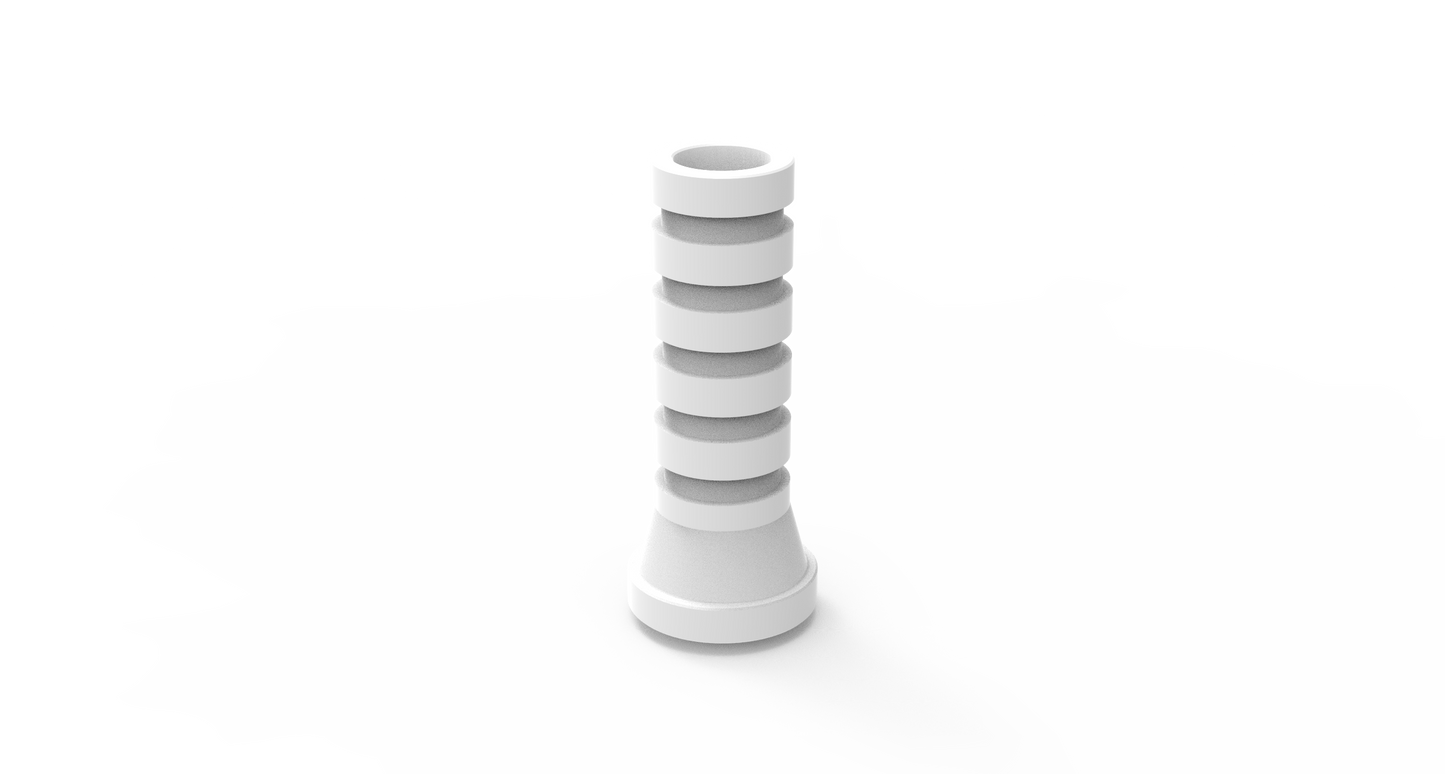 Plastic Temporary Abutment For Multi Units + Screw For Sleeve