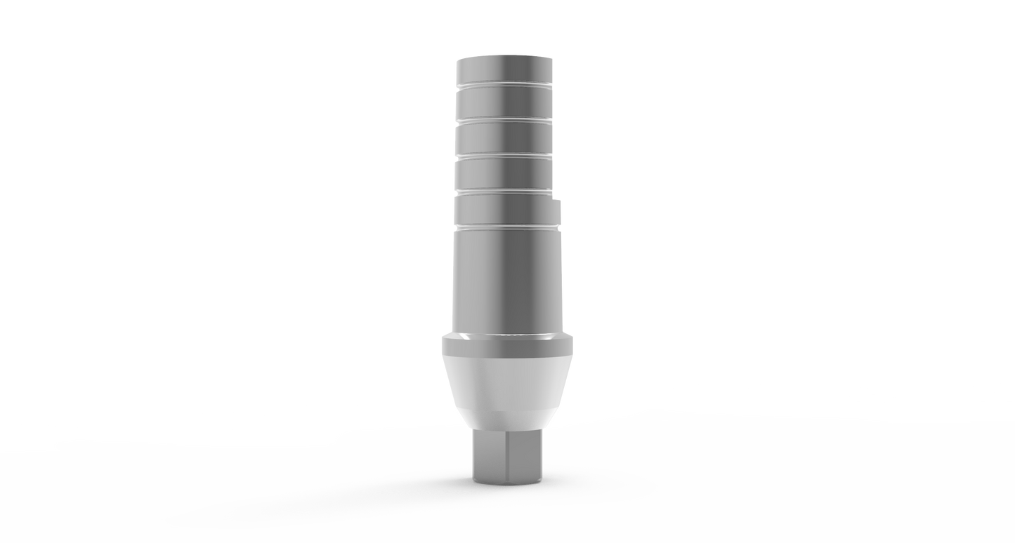 Ø3.0 Slim Shoulder Straight Abutment + Slim Screw - Internal Hex 2.1