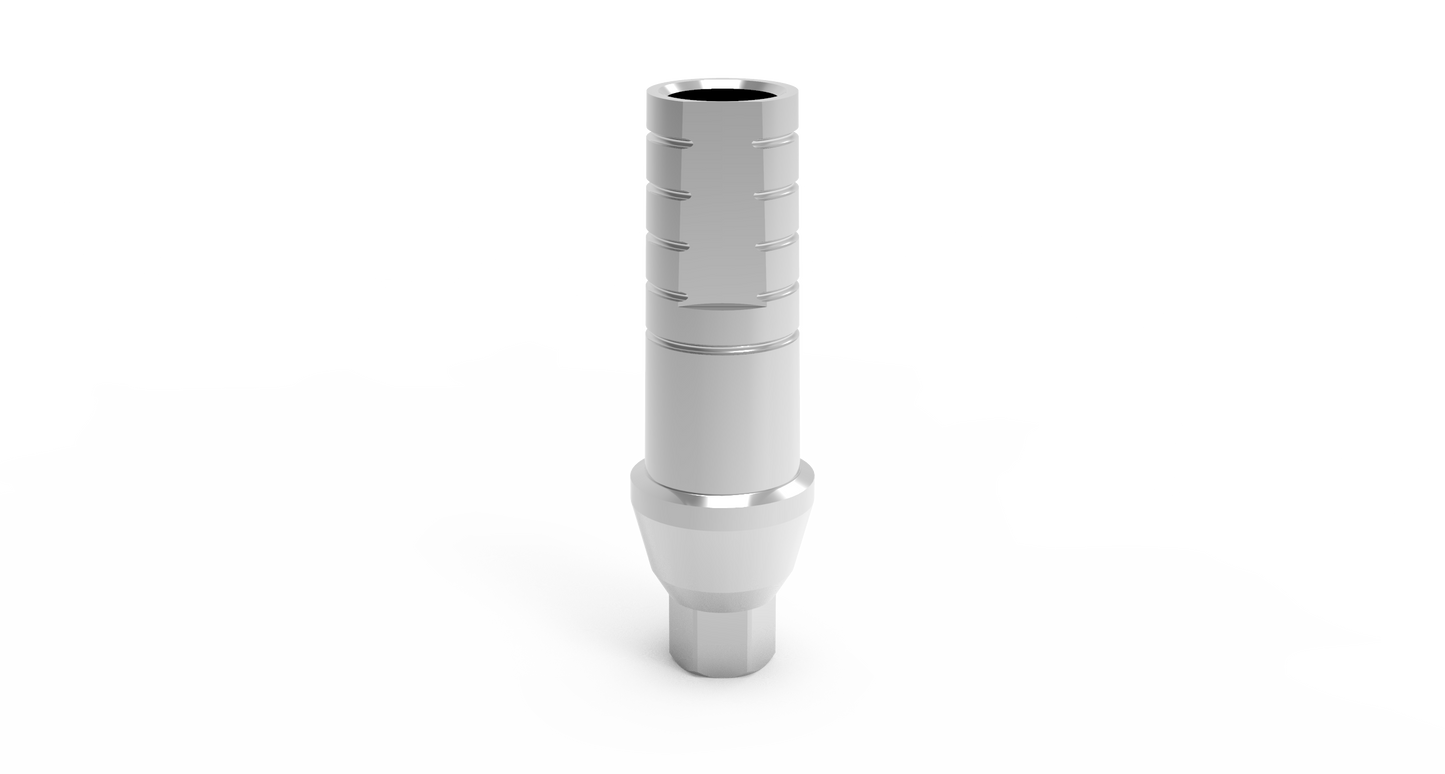 Ø3.0 Slim Shoulder Straight Abutment + Slim Screw - Internal Hex 2.1