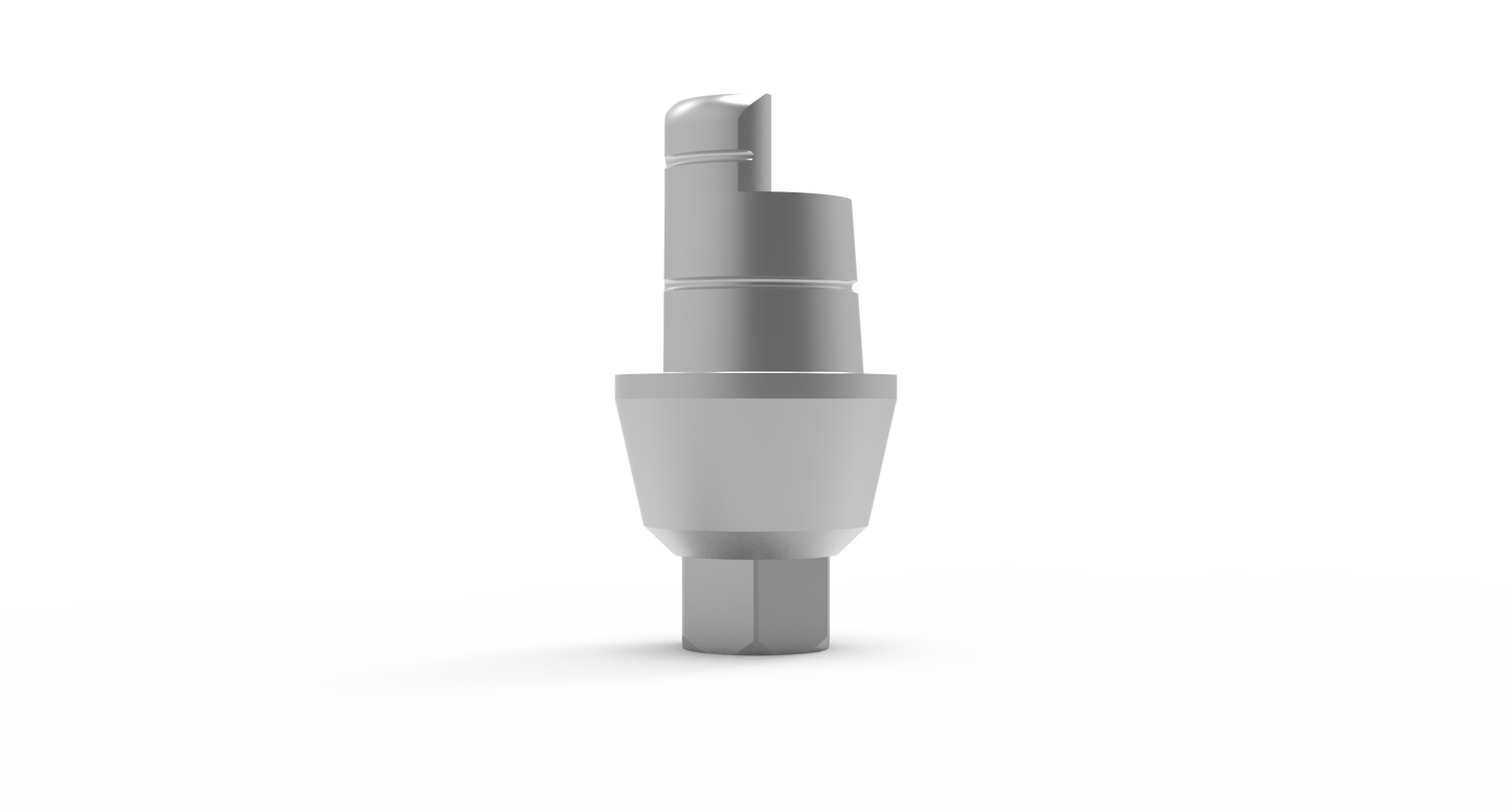 Anti-Rotational Ti-Base Cad/Cam For Implant + Screw