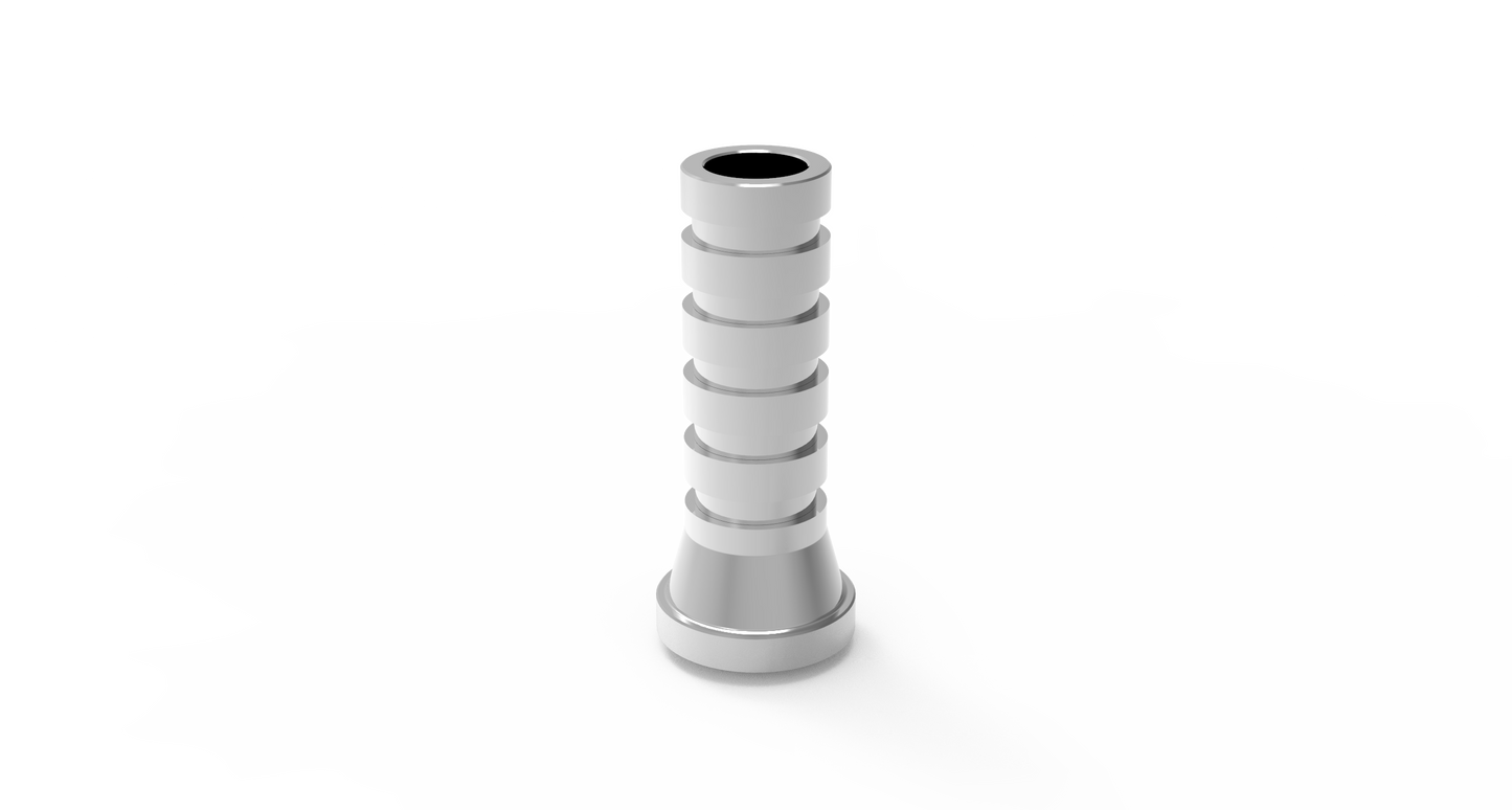 Titanium Temporary Abutment For Multi Units + Screw For Sleeve